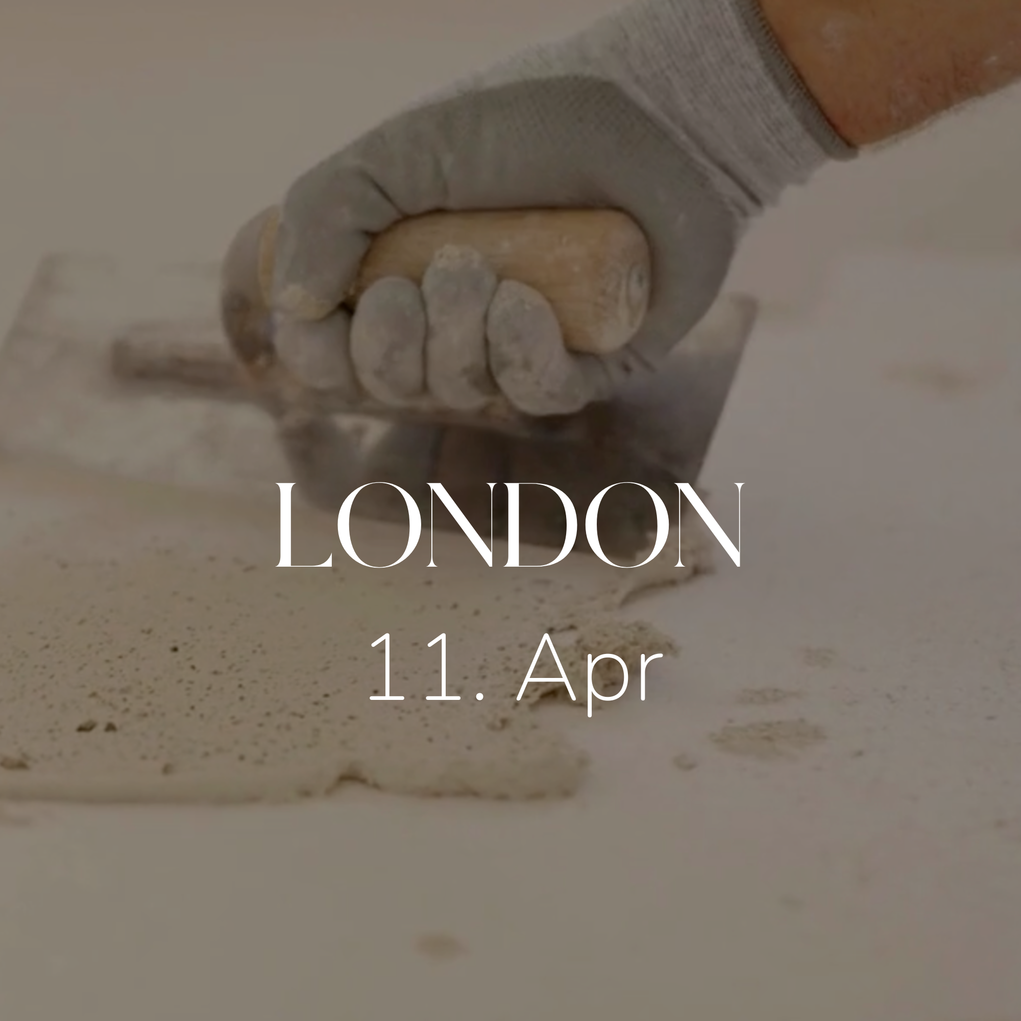 Application Course - London - Saturday 11 April 2026