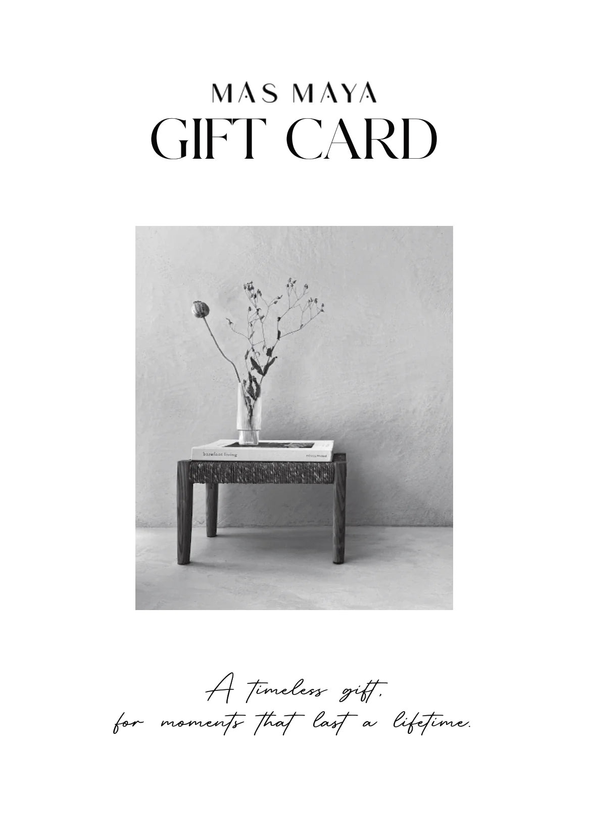 Mas Maya Gift Card